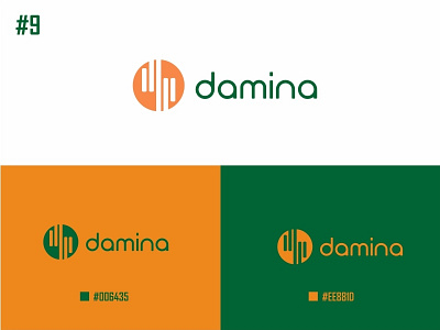 Day 9 : Damina daily logo daily logo challenge design logo