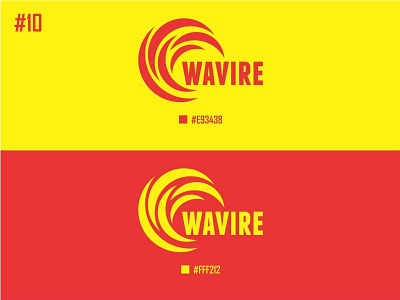Day 10 : Wavire daily logo daily logo challenge design logo