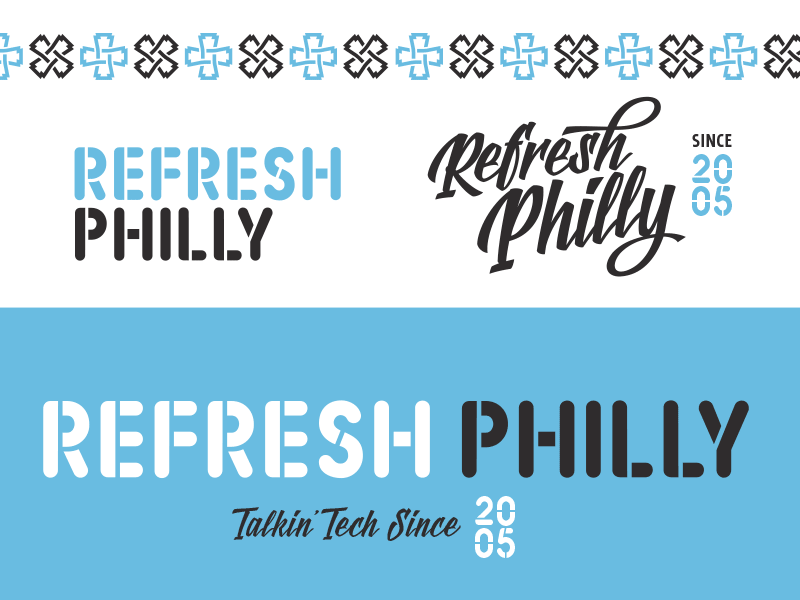 Baked (Re)Fresh blue illustrator keystone logo philadelphia sketch snow stencil