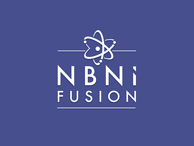 NBNi Fusion Logo Design futura identity logo logotype