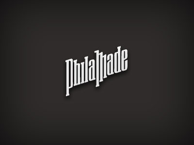 Made in Philadelphia feedback-please! logo philadelphia philamade sketch type work-in-progress