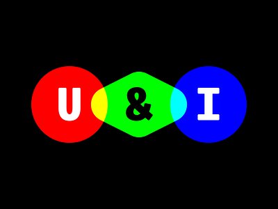 U&I Logo additive brand branding color logo logo design
