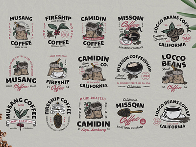 Coffee Badges Collection