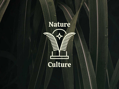 Nature Culture Boho Logo badge badge logo bohemian boho botanical botanical illustration botanical logo earth earth color earthy earthy tone hipster line art line art logo logo retro vintage vintage badge