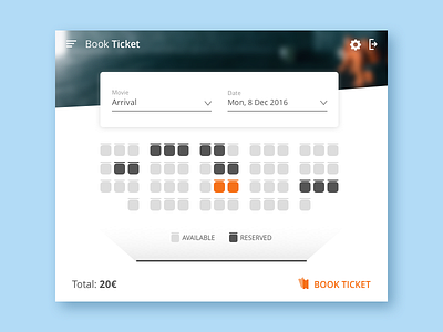 Cinema Book Ticket 2