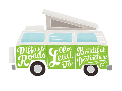 Quiet Boy Studio - Beautiful Destinations design graphic design hand lettering illustration typography