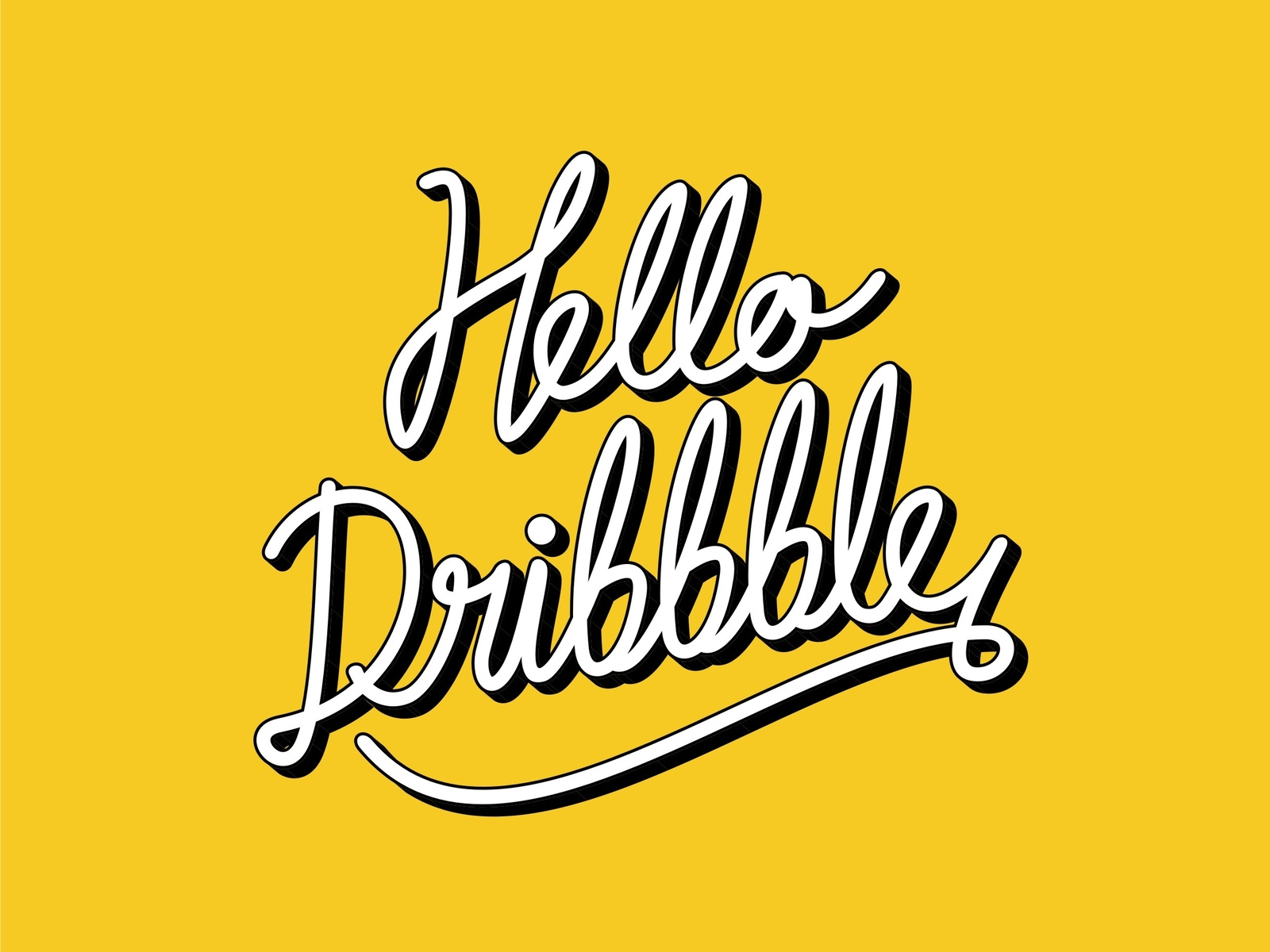 Hello Dribbble... by Isan Agustian on Dribbble