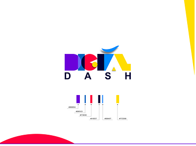 Digital Dash brand branding color design fonts graphic design logo logo design logodesign typography vector