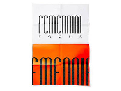 Femennial Focus logo concept art brand branding color design fonts graphic design journal logo logo design logodesign newspaper poster poster design typeface typography vector