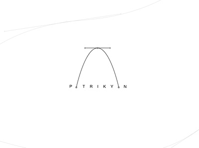 Patrikyan Architects brand design fonts graphic graphic design icon illustration logo logodesign typogaphy vector