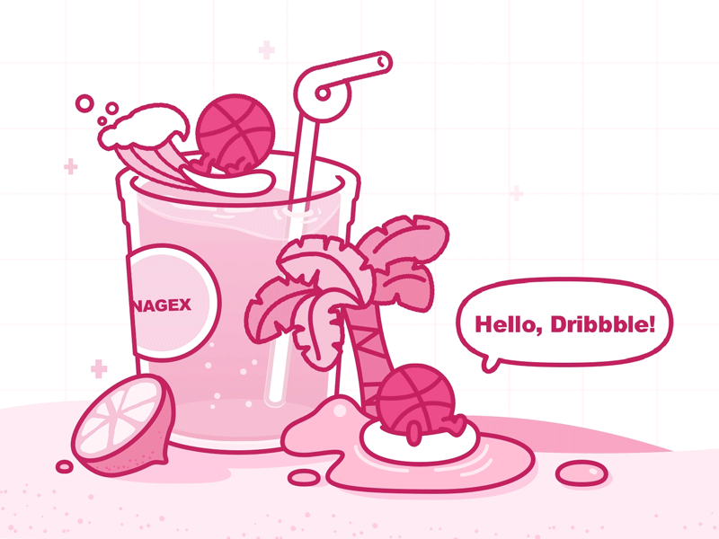 Hello Dribbble～ debut shot hello dribbble