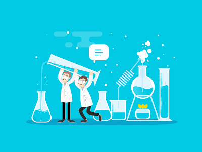 Chemical Research #02 illustration