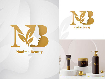 Logo Design for Beauty Brand branding design logo graphic design logo monogram negative space logo type logo