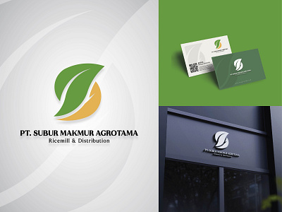 Ricemill Company Logo Design