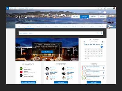 Sharepoint Office 365 UI | Meliã Hotels & Resorts | 🇵🇹 office 365 sharepoint ui web