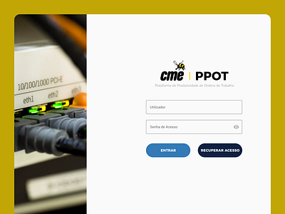 CME - PPOT (Work Order Productivity Platform) ui ux web