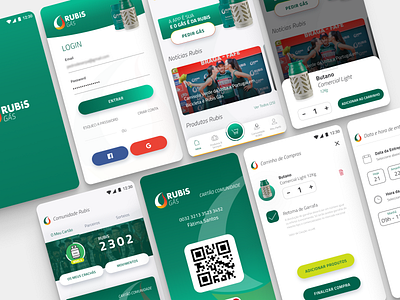 Rubis Gás - Client APP android ecommerce ios mobile ui ux
