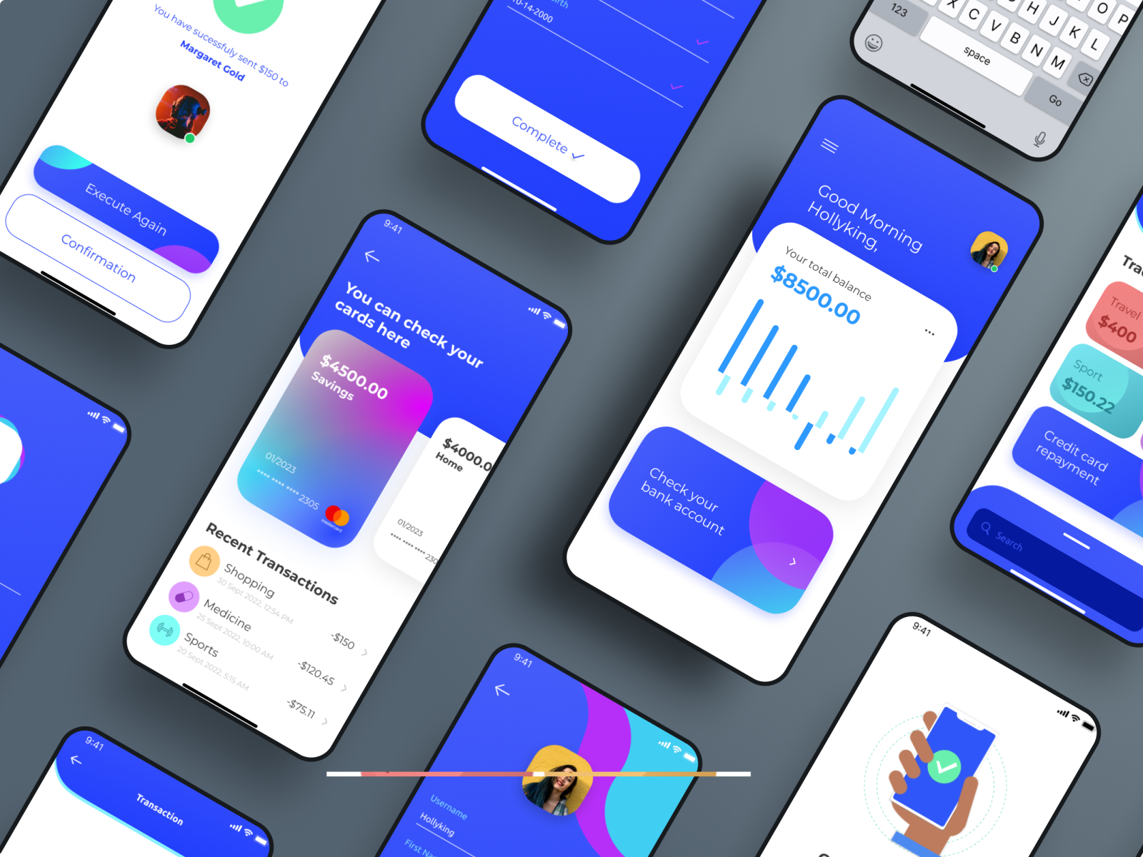 Mobile App ui ux by Olawale on Dribbble