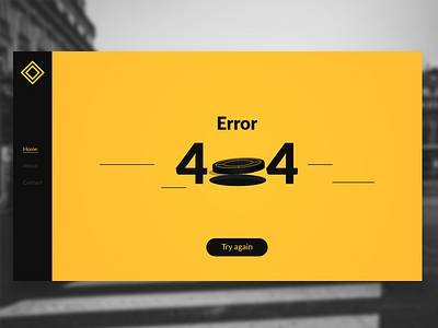 Daily UI Day 008 Error Page 008