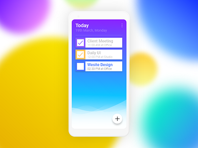 Daily Ui Day #42 To Do List