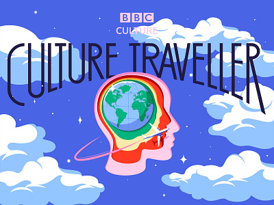 BBC Culture Traveller adobe bbc culture bbcculture colors culture design digital editorial illustration illustrator ilustracion travel traveller vector
