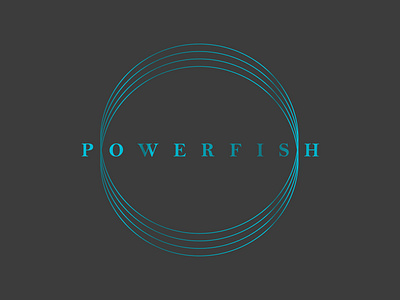 powerfish logo for wireless charger made with fish leather