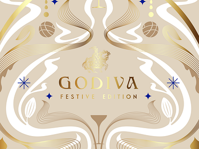 Godiva Art Nouveau Festive Edition Concept