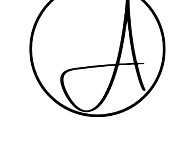 Minimalist logo "amina"