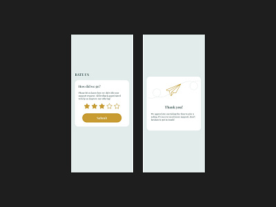 Customer Rating Components graphic design ui