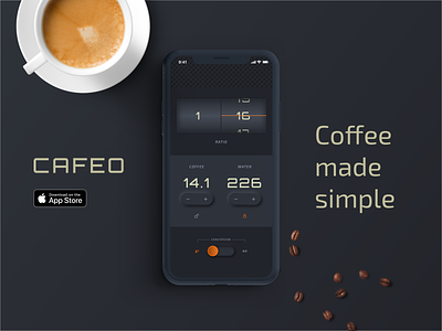 Cafeo - Coffee ratio calculator