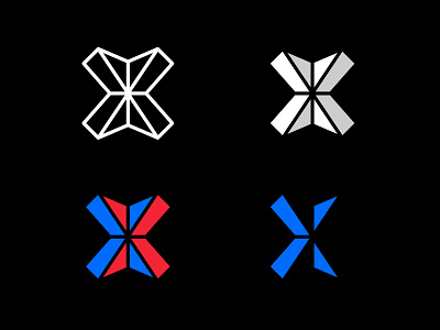 X - Lettermark architecture brand identity branding design dimension dimensional type interiordesign lettermark logo logodesigner logodesignersclub logotype shape symbol x xform