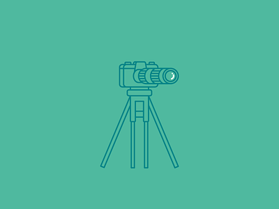 Camera illustration camera canon icon lineart photo wip