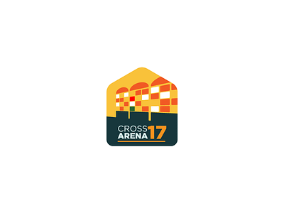 CrossArena 17 logo arena branding logo race