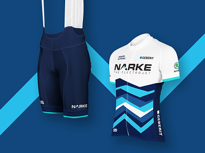 Narke Cycling Team jersey bike clothing cycling cycling kit sport