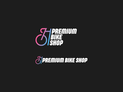 Premium Bike Shop bike branding cycling sports sports logo webshop
