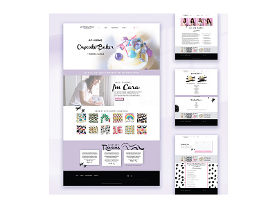 September Moon Cupcakery | Website Build cupcake elementor wordpress design