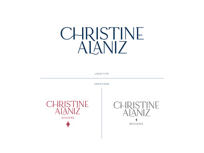 Christine Alaniz Designs | Jewelry Branding branding jewelry branding logo logotype