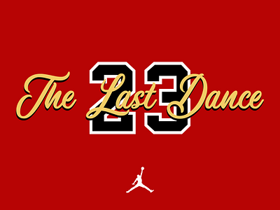 The Last Dance. 30for30 basketball chicago bulls design espn goat jordan brand jumpman logo michael jordan nba nike typogaphy vector