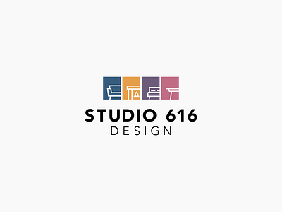 Studio 616 Design bed bedroom branding couch design fireplace furniture home house logo logodesign manufacturing small business table