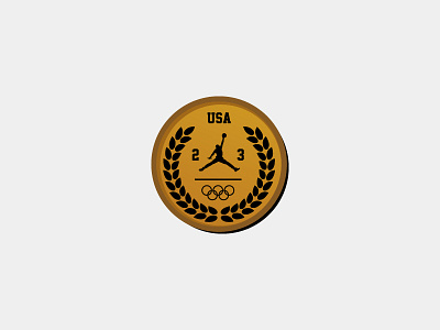 #1 Jordan Brand USA Olympics MEDAL