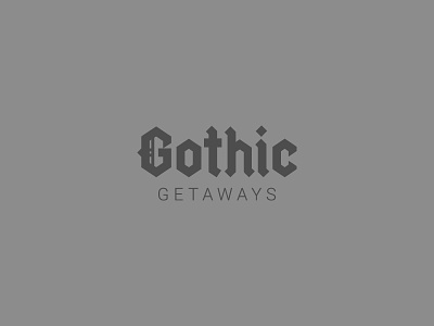 Gothic Getaways castle gothic homeaway house title card