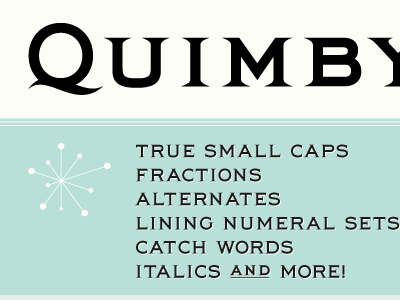 Quimby alphabet custom type font match kerosene match and kerosene quimby typeface typography