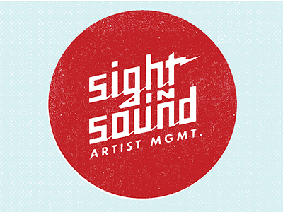Sight In Sound branding custom type icon logo match kerosene match and kerosene sight in sound typography