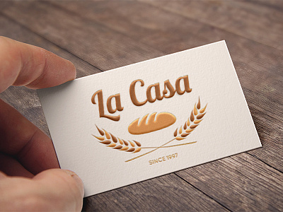 La Casa - bakery shop bakery branding logo shop