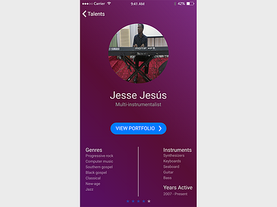 Daily Ui 021 app ios app portfolio product design ui