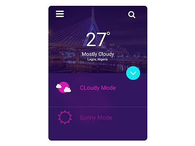 Daily Ui 033 app daily ui design product design product designer we weather weather widget