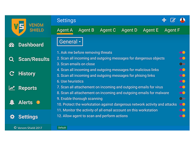 Daily Ui 055 dashboard interface scan scanner scanning security ui ux virus vulnerability warning