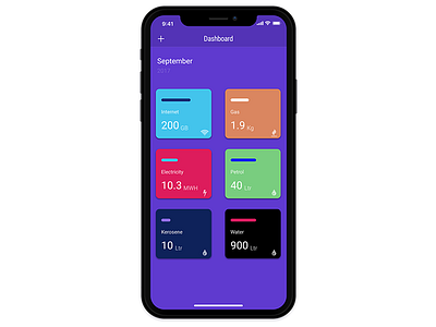 Daily Ui 067 beautiful color design gradient iphone iphone8 iphonex positive typography product designer ui