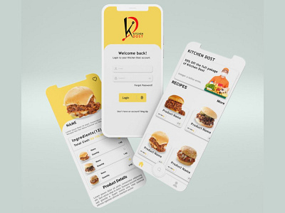 Food delivery app app app design appdesign branding design foo food app food delivery app illustration logo ui ui design uiux uiux design ux ux design vector