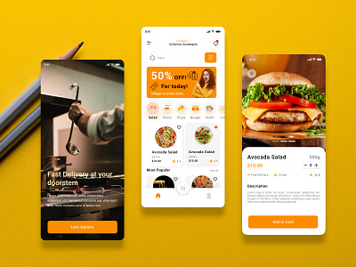 Fast delivery food app